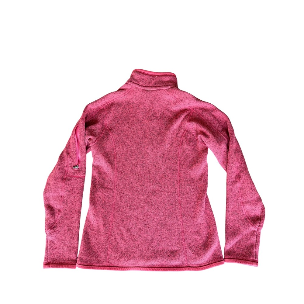Patagonia Better Sweater Womens Small Pink 1/4 Zip Fleece Pullover Young Life - Picture 4 of 13